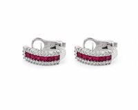 Pendientes Recarlo Mujer in Oro Rubino ZS 457/BR